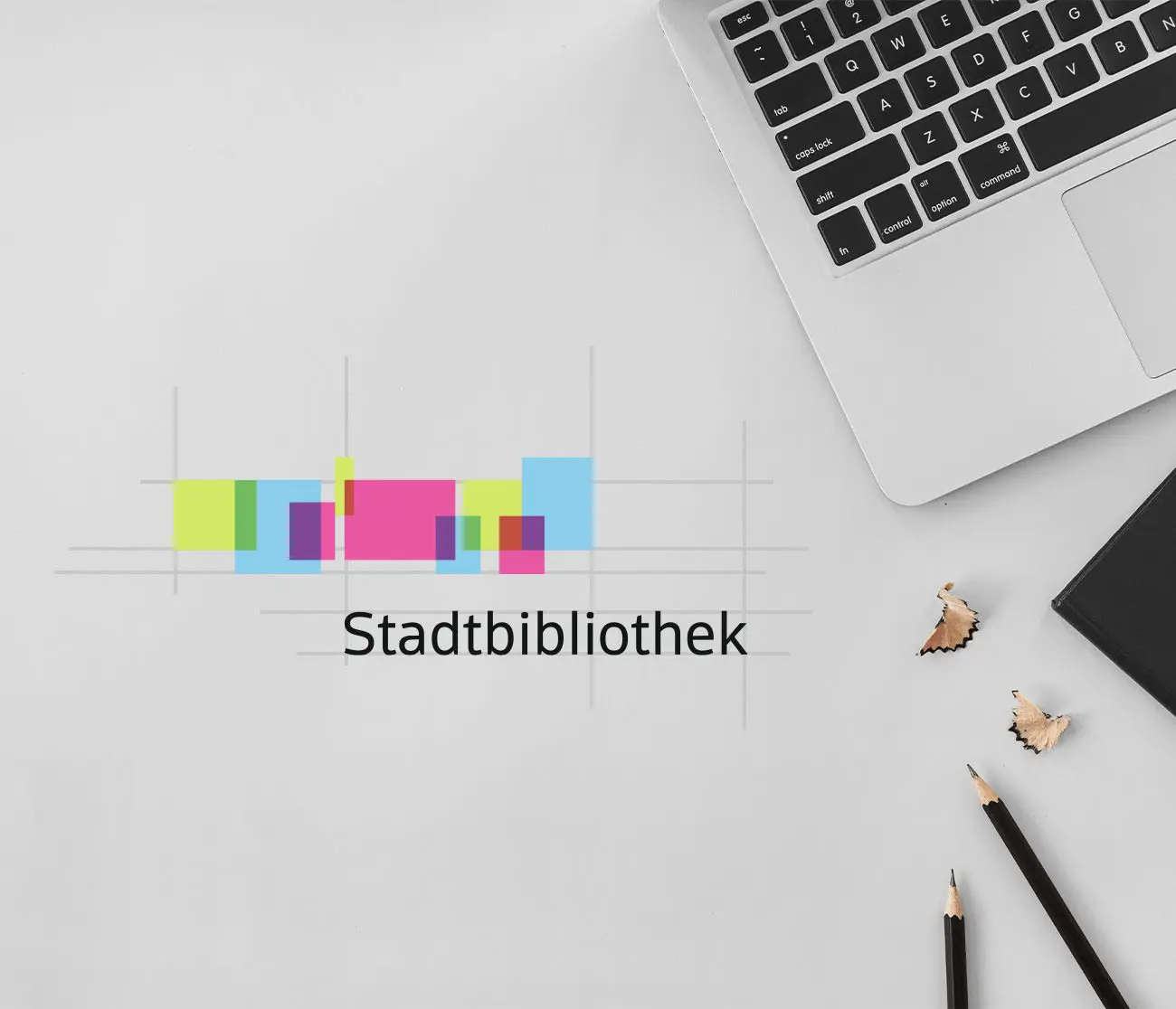 Logo-Entwicklung der Stadtbibliothek Heidenheim