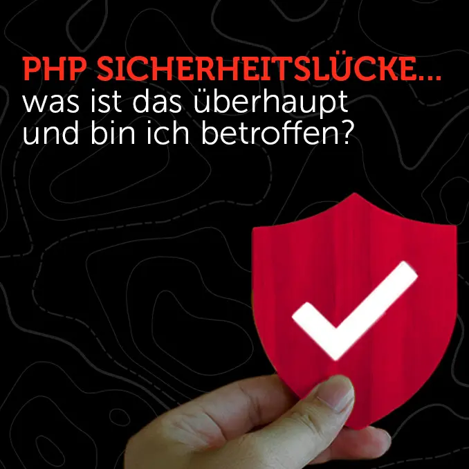 Rotes Schild mit weißem Haken
