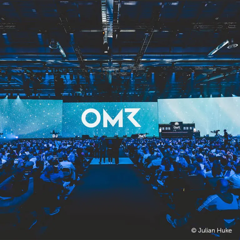 Conference Stage der #OMR24 Messe