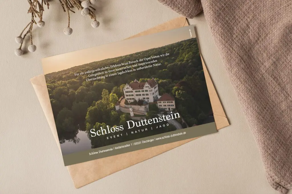 Schloss Duttenstein – Einladungskarte
