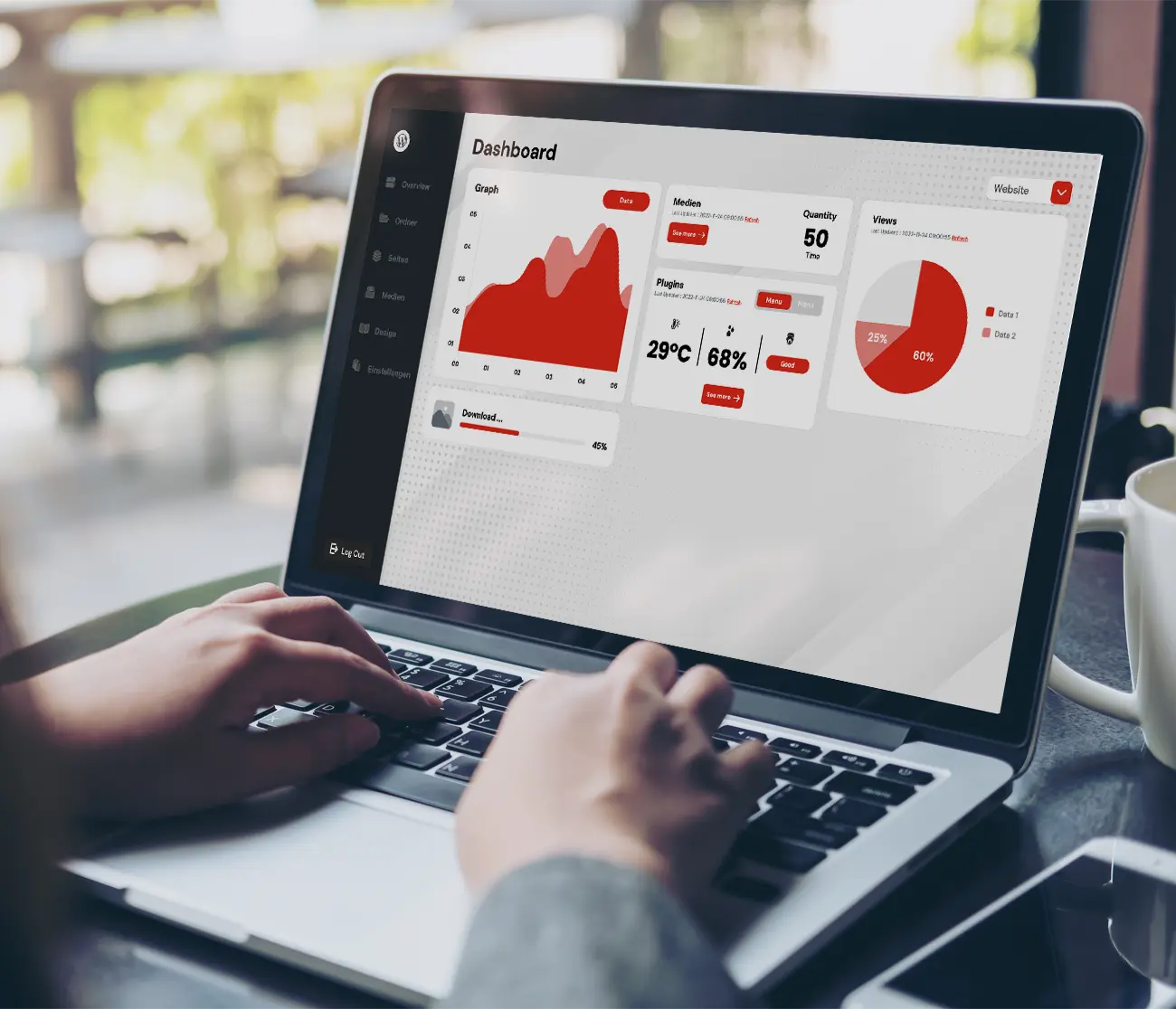 WordPress Dashboard